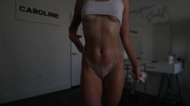 Caroline Zalog Body Oil Patreon Premium Video