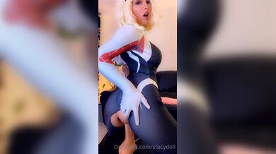 Stacy_Doll Riding Dildo Onlyfans Video Show