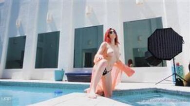NakedBarbieDoll Pool Shoot Video Onlyfans