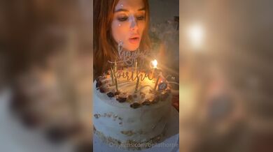 BellaThorne Blow Out Candles Video Onlyfans