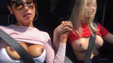 FloraBella Car Boobs Show Video Onlyfans
