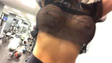 AudreyBitoni Gym Outfit Video Onlyfans