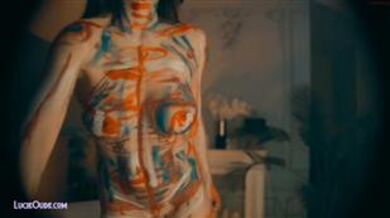 douxtease Painted Naked Body Chaturbate