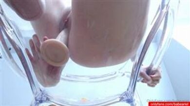 BabeAriel Clear Chair Dildo Ride Onlyfans