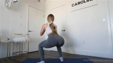 Caroline Zalog Squat & Strip Onlyfans