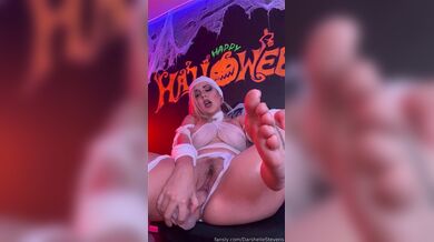 Darshelle Stevens Halloween Dildo Cum Onlyfans