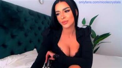 NicoleCrystal Strip Naked Sexy mfc