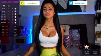 AngelaMyst Ride Dildo Cumshow mfc