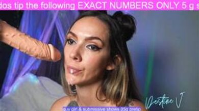 DestineV Cum Face Streamate