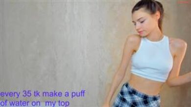 cutie_ghostie Chaturbate Wet Shirt Video