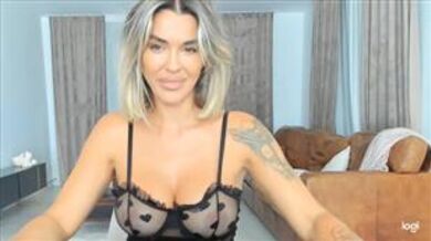 djmonica SeeThrough Dress Video mfc