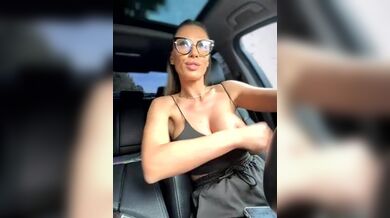 JessyRey Stripchat Car Boobs Flash Video