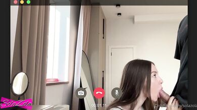 SolaZola Skype Call Ends with Sex Onlyfans