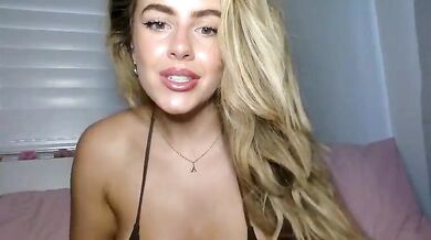 cherryroseuk Boobs Flash & Blow BBC Dildo Streamate