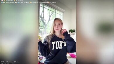 Caroline Zalog $500 Livestream Part 1 Onlyfans