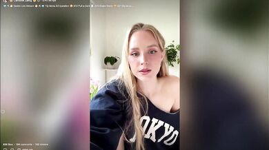 Caroline Zalog $500 Livestream Part 1 Onlyfans