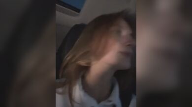 AngelAri Dildo Ride in Car Stripchat