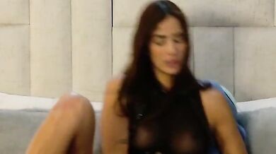 LanaGrey18 Pussy Show & Transparent Top Streamate