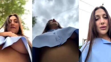AleksandraRich Stripchat Public Street Boobs Show
