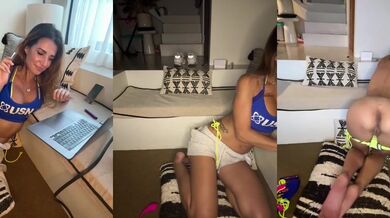 MissBinx Stripchat Topless Strip & Pussy Flash