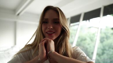 Caroline Zalog Braless Panties Haul Onlyfans