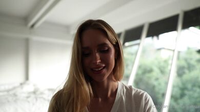 Caroline Zalog Braless Panties Haul Onlyfans