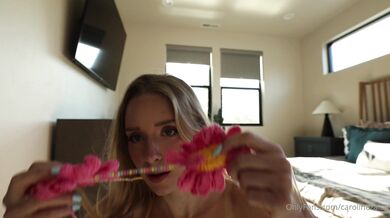 CarolineZalog Small Bikinis Try Out Onlyfans