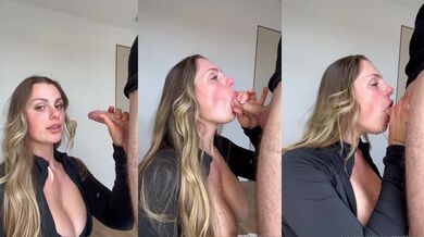 lanaroosje Blowjob Cum in Mouth Swallow Cum Onlyfans