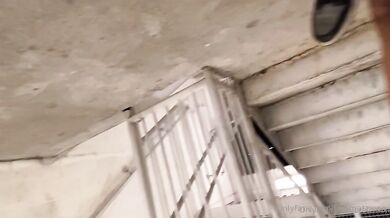 WaifuBratz Onlyfans BoyGirl Public Stairs Sextape