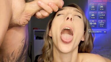 ramona_tom Chaturbate BoyGirl Blowjob Facial Cum