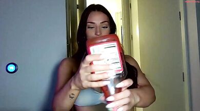 novablairr Topless Handbra Tease Chaturbate