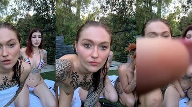 goldi159 Stripchat Outdoor Topless Cam with Friends