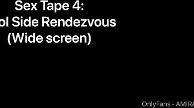 AmiraBrie Poolboy POV Sextape Cum Twice Onlyfans