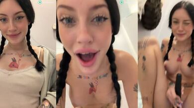 melissa_crazy Pussy Play In Public Toilet with Stranger Next Door Stripchat