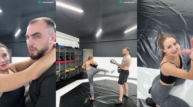 leonmessi3 Stripchat Kickboxing Trainer Blowjob & Fuck
