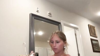 caseyyyhere Topless Handbra Tease Chaturbate