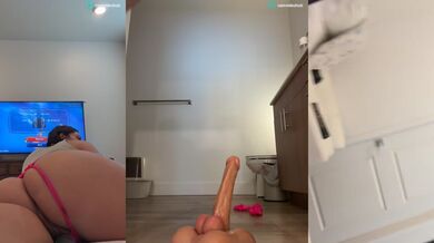 20whitebunny Gaming & Squirt on Cock Ride Stripchat