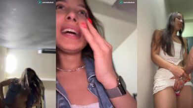 icrazyoneirl Stripchat Stranger Touch Her Body In Public Hallway