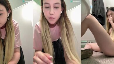nancy_chancy 18 Year Old Masturbate In Public Toilet Stripchat