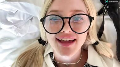 itslunaaaaa Schoolgirl Nipslip Show Chaturbate