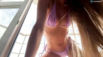 gracieladismang Chaturbate Dance On Balcony In Bikini & Show Cameltoe