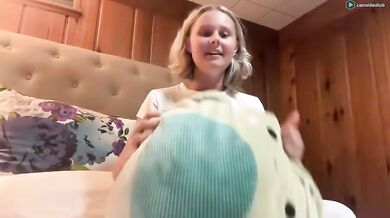xobella59 Chaturbate Dance In Underwear & Small Underboob Nipslip