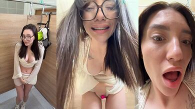Ballerinacappuccino_ Public Toilet Stranger Getting His Cock Jerked Stripchat