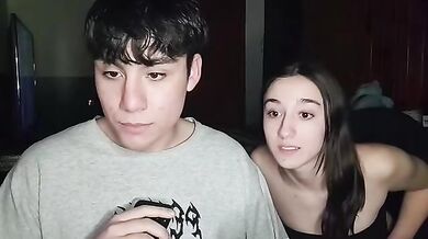 _maskon Stripchat 18 Year Old Couple Sex & Cum In Mouth