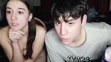 _maskon Stripchat 18 Year Old Couple Sex & Cum In Mouth