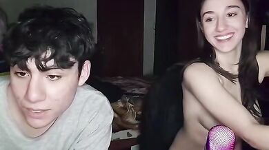 _maskon Stripchat 18 Year Old Couple Sex & Cum In Mouth