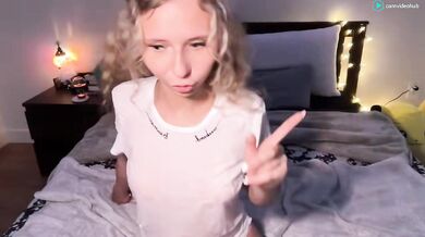 Anyaa777 Water Spray White Shirt SeeThrough Chaturbate