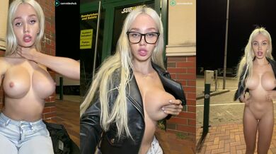 Lana-grey Dildo Pussy Outside Subway Restaurant Stripchat