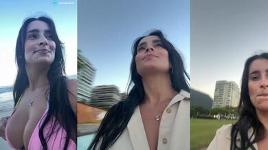 Lusty_louise Stripchat Public Beach Tits & Pussy Show